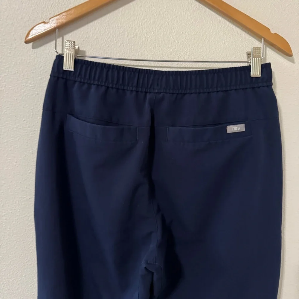Figs Tansen Jogger Scrub Pants Slim 5-Pocket Navy-Small
